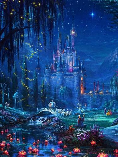 Cinderella castle art