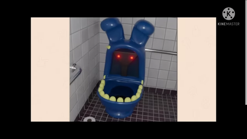 The toilet at FNaF world