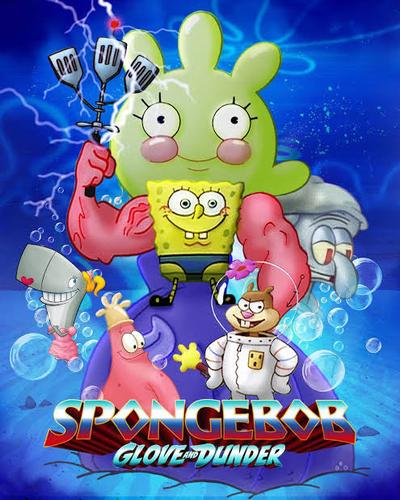 Spongebob Glove and Dunder