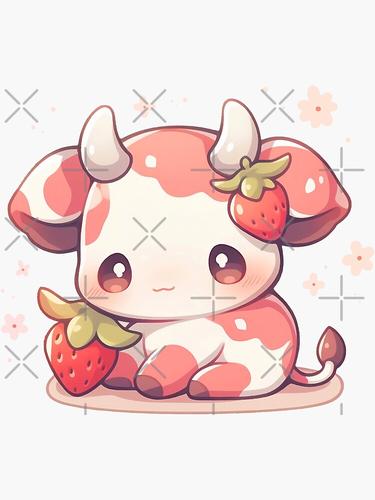 Pink cow