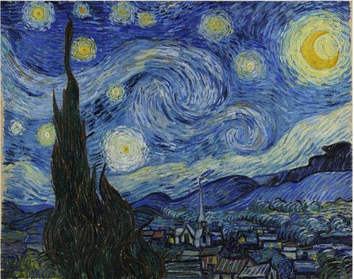 Noite Estrelada de Van Gogh
