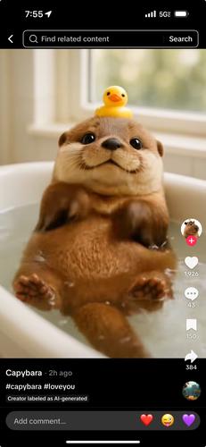 Capybara duck