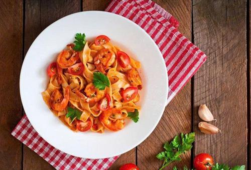 Shrimp Tagliatelle