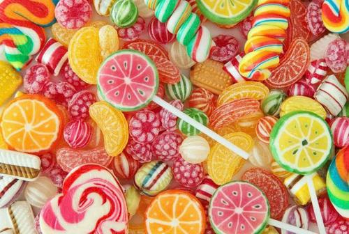 Assorted Fruit-Flavored Hard Candies