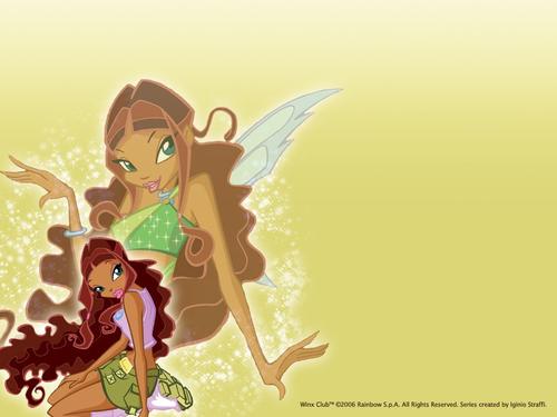 Winx Club Aisha 2006 Official Website Wallpaper