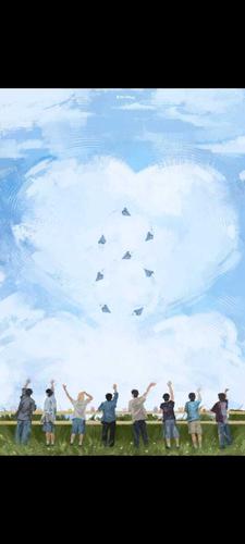 imagem skz azul da bella