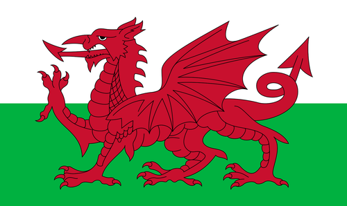 Bandeira Pais de Gales