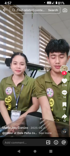 Oliver Jr Dela Pena Mary Joy Ganizo - Filipino TikTok Dance