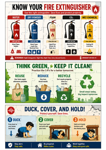 Test Health and Safety Puzzle