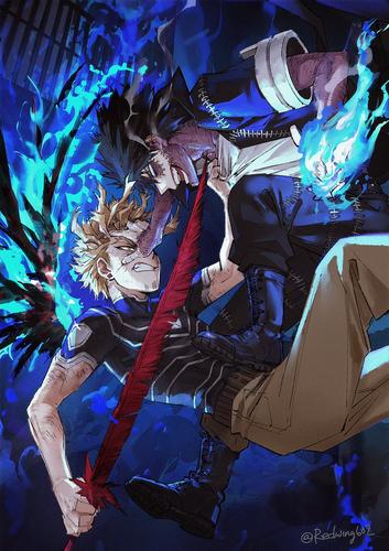 MHA-Dabi vs Hawks