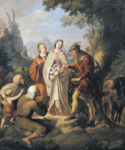St Elizabeth of Portugal -Rosenwunder