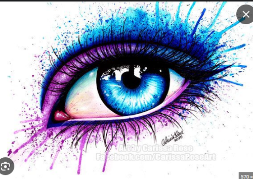 eye watercolor