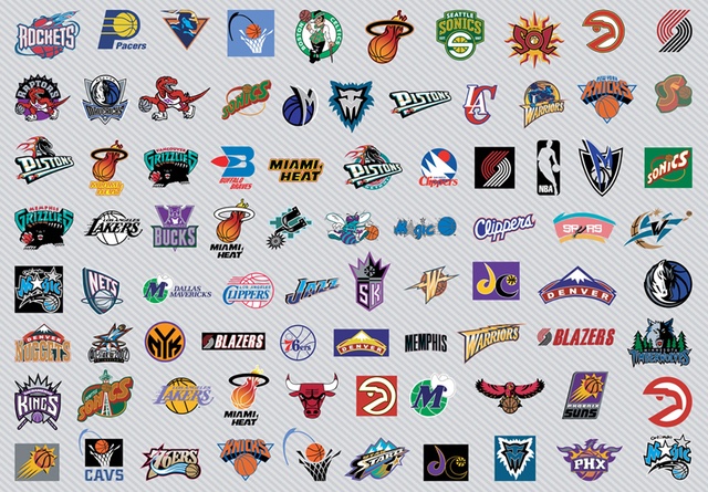 Quebra-Cabeça de Every NBA Logo no Jigsaw 365