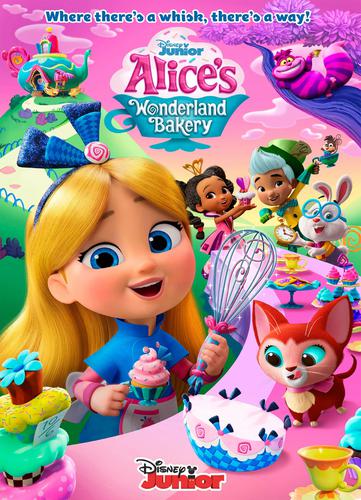 Alice Wonderland Bakery Poster