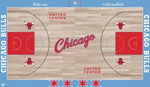NBA Chicago Bulls City Court Custom
