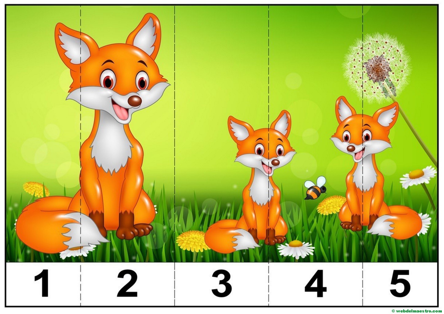 zorrito Run Run Jigsaw Puzzle Online Jigsaw 365