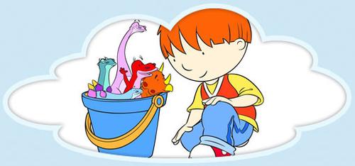 Harry and His Bucket Full of Dinosaurs 22