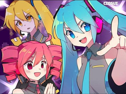 Hatsune Miku Kasane Teto Akita Neru