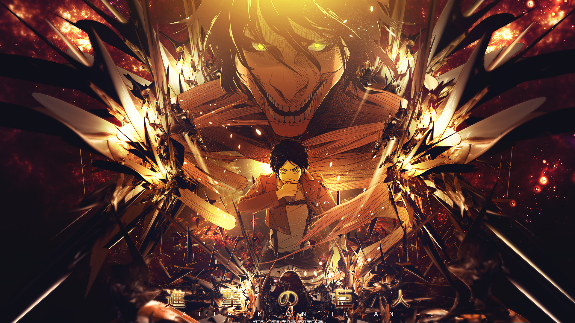 shingeki no kyojin. - online puzzle