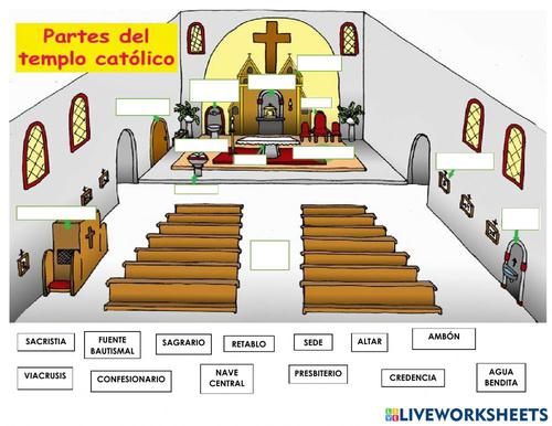 Church vocabulary in spanish