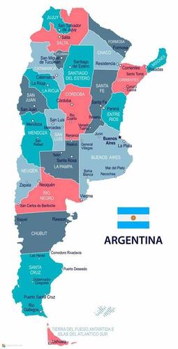 ARGENTINA Y SUS PORCIONES TERRITORIALES