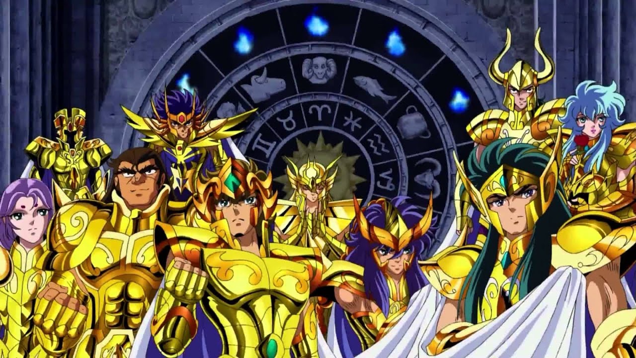 All The Gold Saints In Saint Seiya