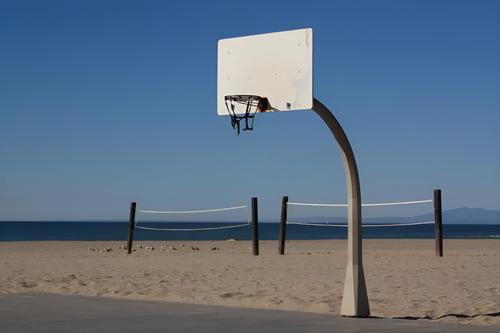 Basketball Court into Beach