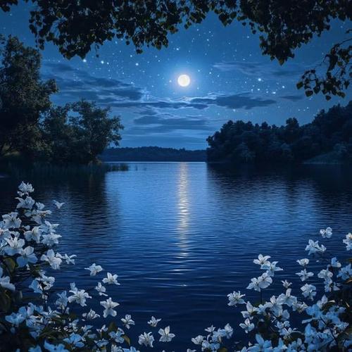 A Starry Night Reflection