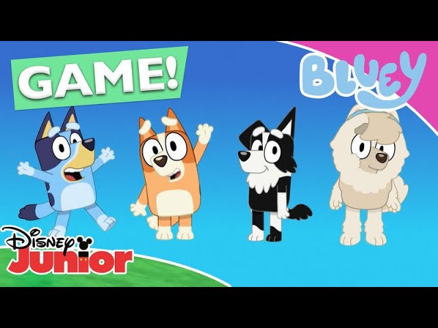 bluey and bingo - online puzzle