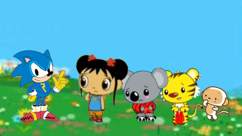 Kai Lan Rintoo Tolee And Hoho Meeting Sonic The Vengeance