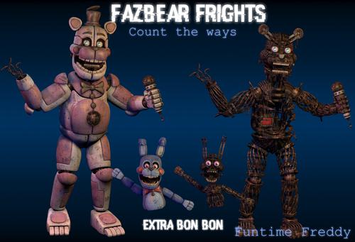 Solve FNAF - CC x Gregory jigsaw puzzle online with 9 pieces