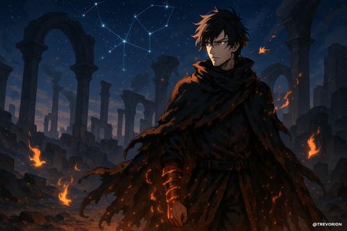 Fiery Guardian of Fallen Ruins