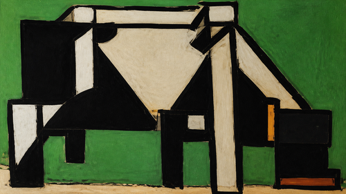The Cow by Theo van Doesburg