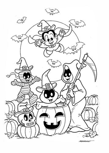 Halloween drawing