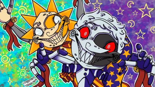 Quebra-Cabeça de Lolbit and Funtime Foxy no Jigsaw 365