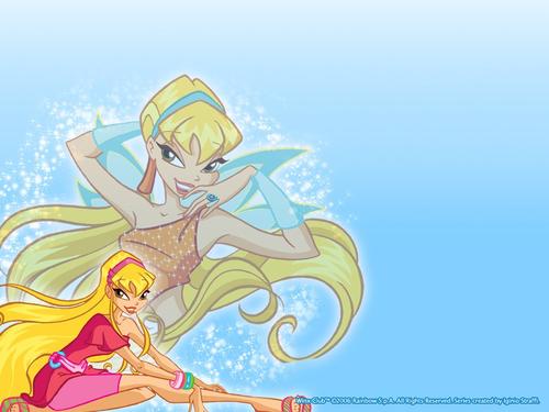Winx Club Stella 2006 Official Website Wallpaper