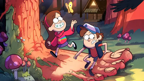 Mabel and Dipper Gravity Falls