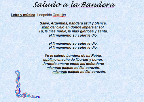 cancion patria