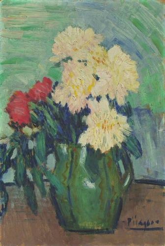 Peonies Pablo Picasso