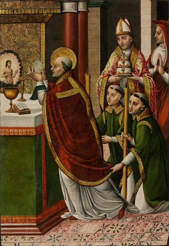 The Mass of St Gregory the Great