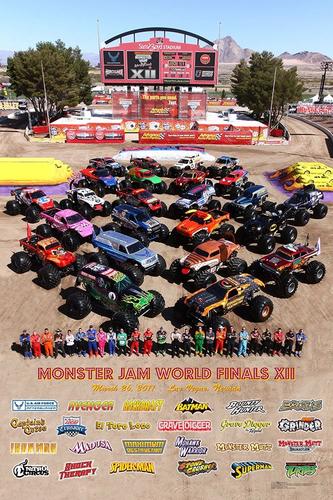 Monster Jam World Finals 12 Poster