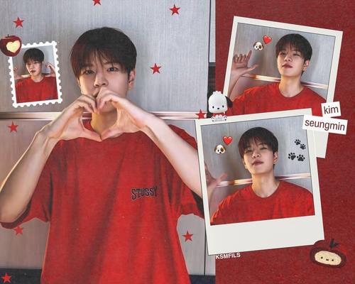 SEUNGMIN VERMELHOOO