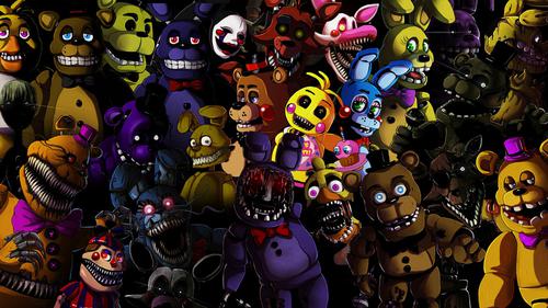 FNAF 2 puzzle - online puzzle