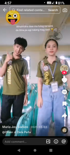 Oliver Jr Dela Pena Mary Joy Ganizo - Filipino TikTok Dance