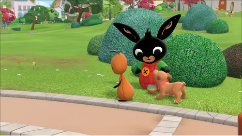 Bing Flop Dog Palla Colorata