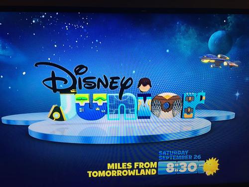 Disney junior bumper logo Mars of Tomorrowland