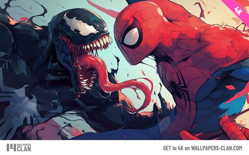 venom-vs-spiderman-battle