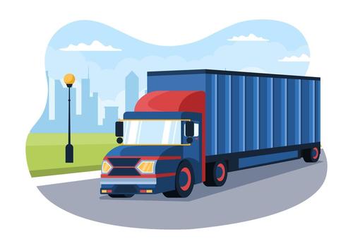 Camion animado