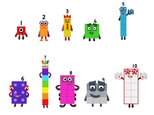 Numberblocks 1 to 10 Puzzle