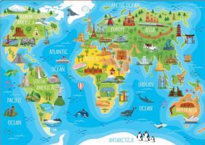 animal world map